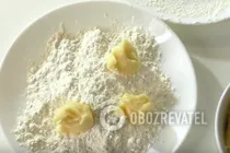 Картопляні пончики у фритюрі - Крок 6 Картопляні пончики у фритюрі - Крок 6