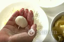 Картопляні пончики у фритюрі - Крок 7 Картопляні пончики у фритюрі - Крок 7