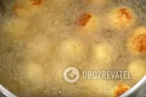 Картопляні пончики у фритюрі - Крок 8 Картопляні пончики у фритюрі - Крок 8