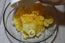 Ленивые картофельные пончики - Шаг 1 Ленивые картофельные пончики - Шаг 1