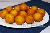 Ленивые картофельные пончики - Шаг 8 Ленивые картофельные пончики - Шаг 8