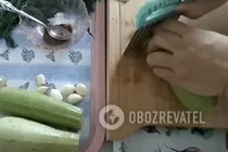 Моментальні кабачки з оцтом - Крок 1 Моментальні кабачки з оцтом - Крок 1