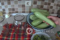 Маринованные кабачки без стерилизации - Шаг 1 Маринованные кабачки без стерилизации - Шаг 1