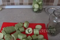 Маринованные кабачки без стерилизации - Шаг 2 Маринованные кабачки без стерилизации - Шаг 2