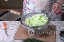 Мариновані кабачки з медом і оцтом - Крок 3 Мариновані кабачки з медом і оцтом - Крок 3