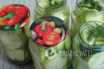 Мариновані кабачки з листям смородини - Крок 5 Мариновані кабачки з листям смородини - Крок 5