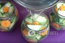 Мариновані кабачки з хріном - Крок 6 Мариновані кабачки з хріном - Крок 6