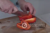 Маринованные кабачки с базиликом - Шаг 1 Маринованные кабачки с базиликом - Шаг 1
