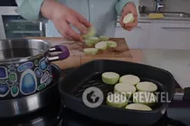 Маринованные кабачки с базиликом - Шаг 3 Маринованные кабачки с базиликом - Шаг 3