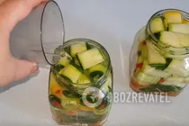 Мариновані кабачки слайсами - Крок 10 Мариновані кабачки слайсами - Крок 10
