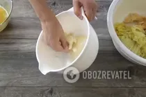 Цеппелины с творогом - Шаг 4 Цеппелины с творогом - Шаг 4