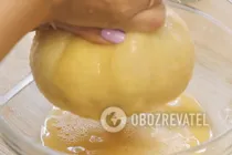 Колдуни з фаршем та цибулею - Крок 3 Колдуни з фаршем та цибулею - Крок 3