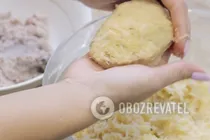 Колдуни з фаршем та цибулею - Крок 5 Колдуни з фаршем та цибулею - Крок 5