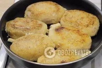 Колдуни з фаршем та цибулею - Крок 7 Колдуни з фаршем та цибулею - Крок 7