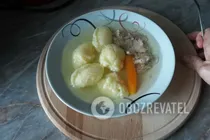 Клецки с манкой - Шаг 7 Клецки с манкой - Шаг 7