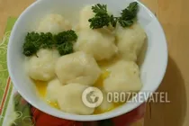 Домашние картофельные клецки - Шаг 9 Домашние картофельные клецки - Шаг 9