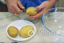 Чуррос из картофеля - Шаг 1 Чуррос из картофеля - Шаг 1