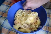Цепеліни з фаршем - Крок 4 Цепеліни з фаршем - Крок 4