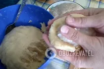 Цепеліни з фаршем - Крок 6 Цепеліни з фаршем - Крок 6