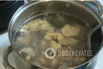 Галушки з м'ясною начинкою - Крок 7 Галушки з м'ясною начинкою - Крок 7