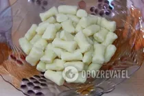 Галушки з сиром та манкою - Крок 8 Галушки з сиром та манкою - Крок 8