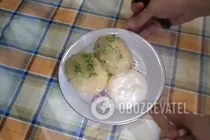 Цепеліни з фаршем - Крок 9 Цепеліни з фаршем - Крок 9