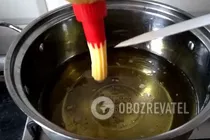 Чуррос с шоколадным соусом - Шаг 8 Чуррос с шоколадным соусом - Шаг 8
