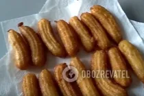 Чуррос с шоколадным соусом - Шаг 9 Чуррос с шоколадным соусом - Шаг 9