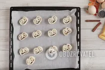 Листкові вушка з начинкою - Крок 9 Листкові вушка з начинкою - Крок 9