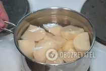 Швидкі крокети з шинкою - Крок 1 Швидкі крокети з шинкою - Крок 1