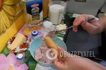 М'ясні канелоні в соусі - Крок 3 М'ясні канелоні в соусі - Крок 3