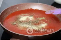 Каннеллони под томатно-сливочным соусом - Шаг 6 Каннеллони под томатно-сливочным соусом - Шаг 6