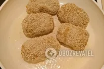 Крокети в горіховому соусі - Крок 7 Крокети в горіховому соусі - Крок 7