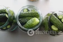 Консервовані огірки з яблучним оцтом - Крок 2 Консервовані огірки з яблучним оцтом - Крок 2