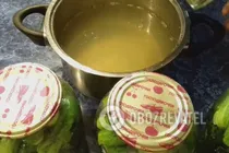Консервовані огірки з гірчицею і коріандром - Крок 6 Консервовані огірки з гірчицею і коріандром - Крок 6