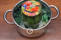 Мариновані огірки з часником - Крок 8 Мариновані огірки з часником - Крок 8