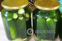 Мариновані огірки з солодким перцем - Крок 7 Мариновані огірки з солодким перцем - Крок 7