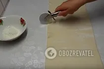Быстрые ушки из слоеного теста - Шаг 2 Быстрые ушки из слоеного теста - Шаг 2