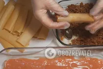 Каннеллони с говядиной - Шаг 15 Каннеллони с говядиной - Шаг 15