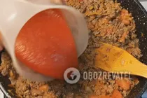 Каннеллони с говядиной - Шаг 8 Каннеллони с говядиной - Шаг 8