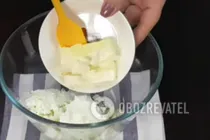 Солодкі сирні вушка - Крок 1 Солодкі сирні вушка - Крок 1