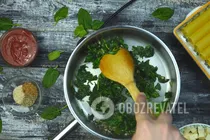 Каннеллоні з тофу і шпинатом - Крок 2 Каннеллоні з тофу і шпинатом - Крок 2