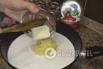 Каннеллоні з печерицями - Крок 4 Каннеллоні з печерицями - Крок 4