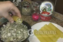 Каннеллоні з печерицями - Крок 5 Каннеллоні з печерицями - Крок 5