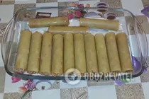 Канелоні з сиром і часником - Крок 6 Канелоні з сиром і часником - Крок 6