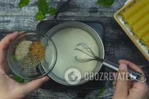 Каннеллоні з тофу і шпинатом - Крок 7 Каннеллоні з тофу і шпинатом - Крок 7