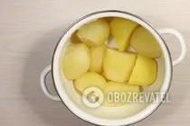 Картопляні крокети з крохмалем - Крок 1 Картопляні крокети з крохмалем - Крок 1