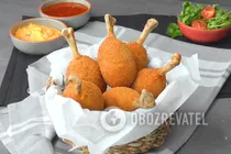 Курячі крокети на кісточці - Крок 8 Курячі крокети на кісточці - Крок 8