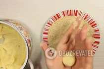 Картопляні крокети з крохмалем - Крок 5 Картопляні крокети з крохмалем - Крок 5