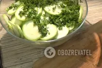 Мариновані кабачки з кропом і оцтом - Крок 5 Мариновані кабачки з кропом і оцтом - Крок 5